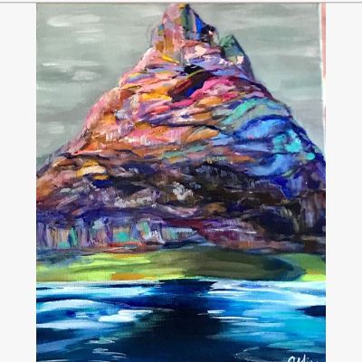 Beautiful Art by Cara Mia Wayans- Climb.2020.